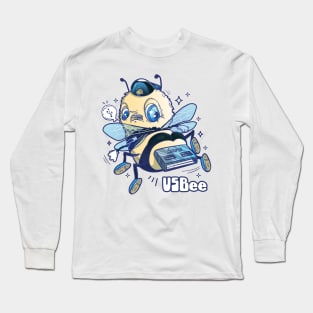 USBee funny Bee pun Long Sleeve T-Shirt